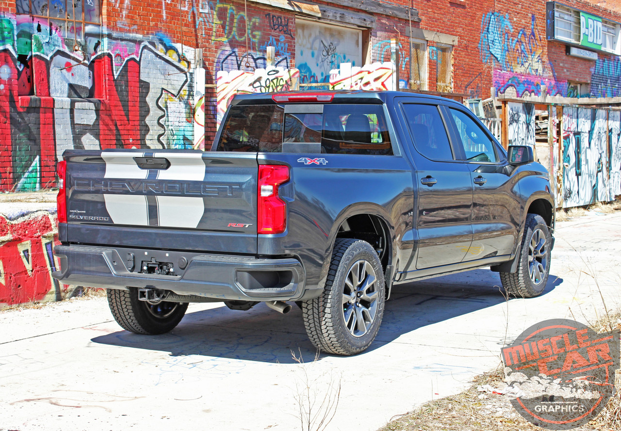 2019-2026 Chevy Silverado Racing Stripes BOW RALLY